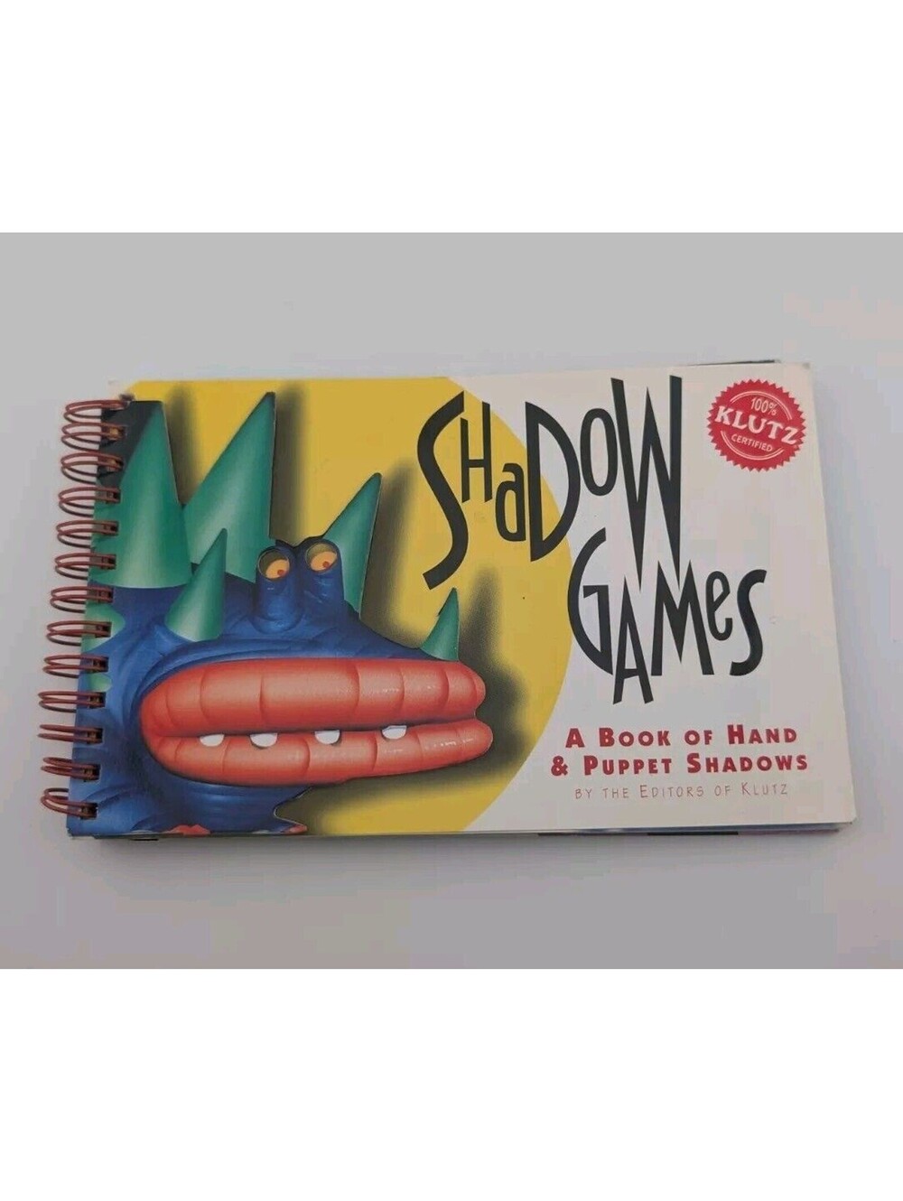 Klutz Shadow Games Book Of Hand Puppets